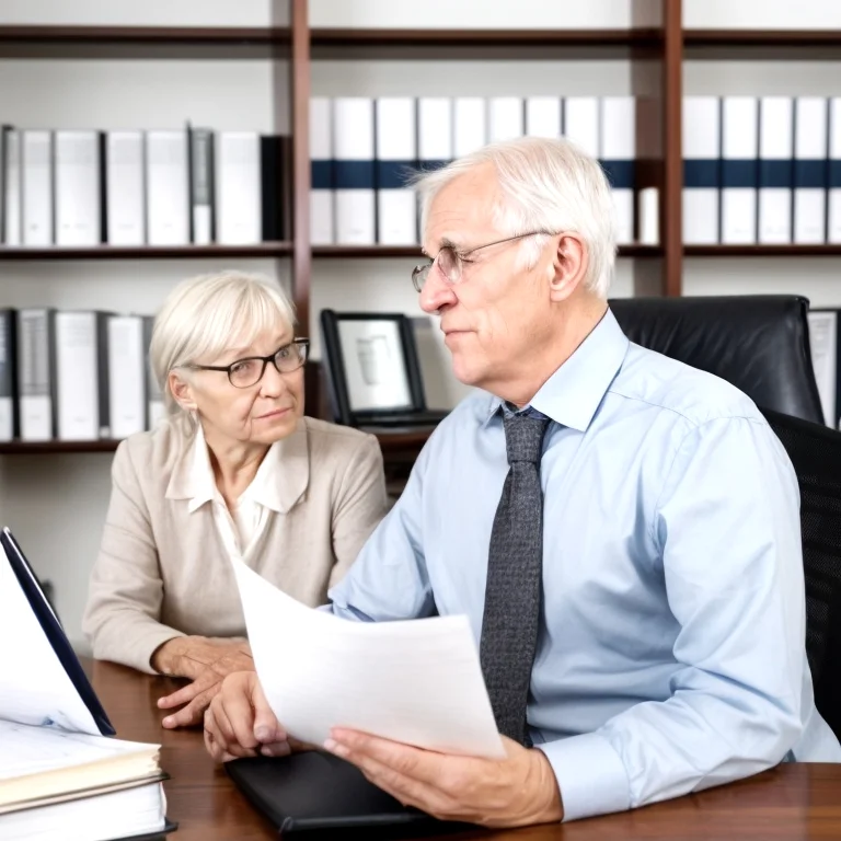 Illustration representing elder law services by AgeRSupport